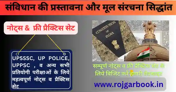 संविधान की प्रस्तावना और मूल संरचना सिद्धांत